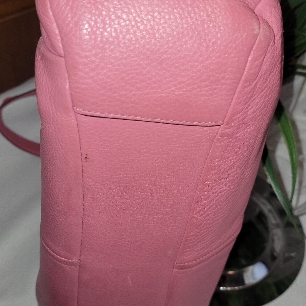 🔥 Coach Jaylen Pink Leather Carryall  M1173 - 18955 - Picture 14 of 15